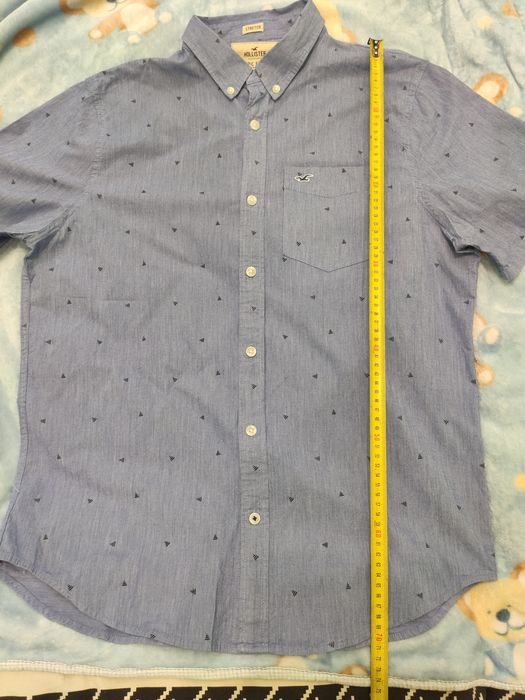 Сорочка чоловіча стреч з коротким рукавом