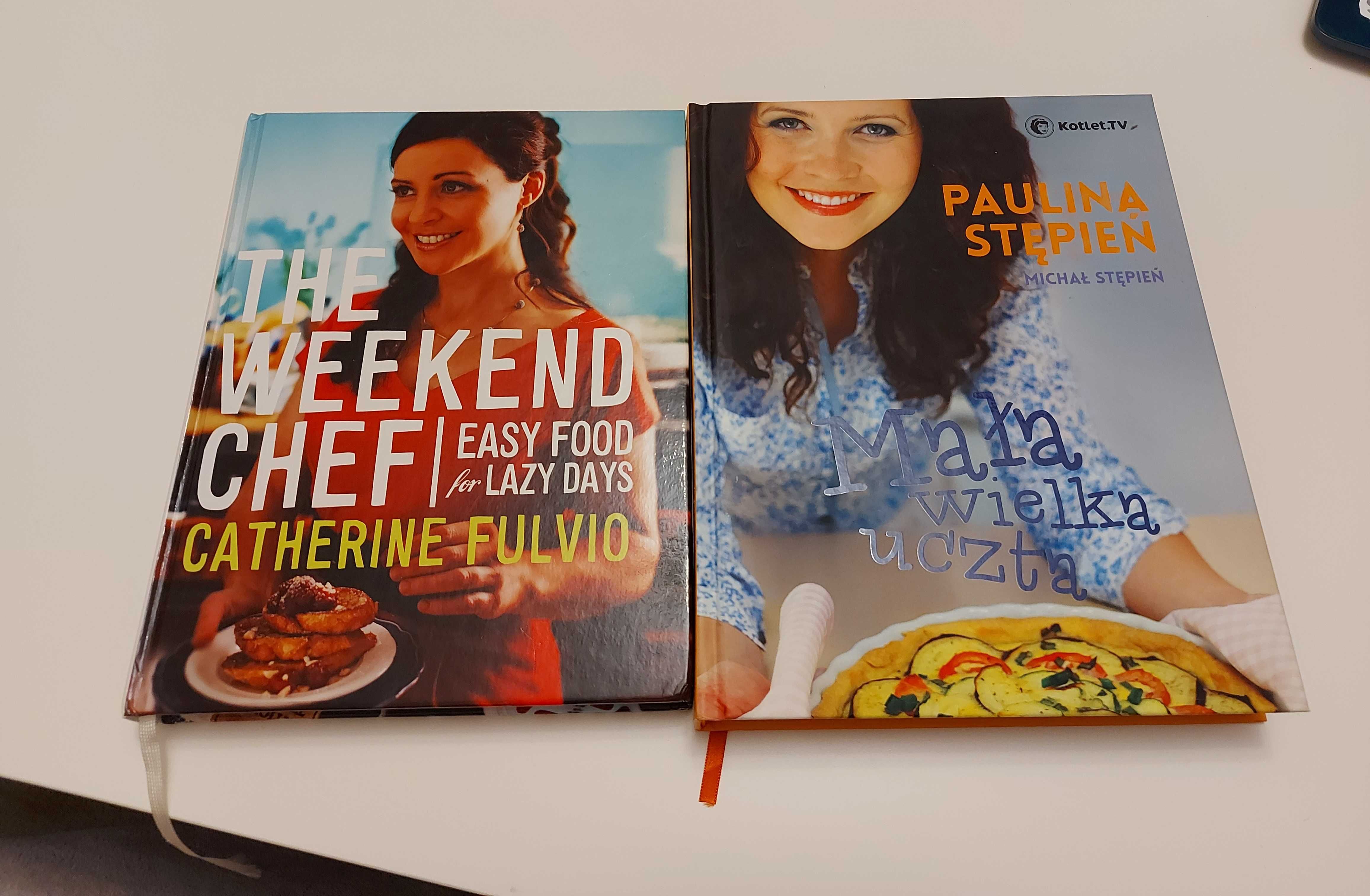 2 książki kucharskie The Weekend Chef Mała wielka uczta
