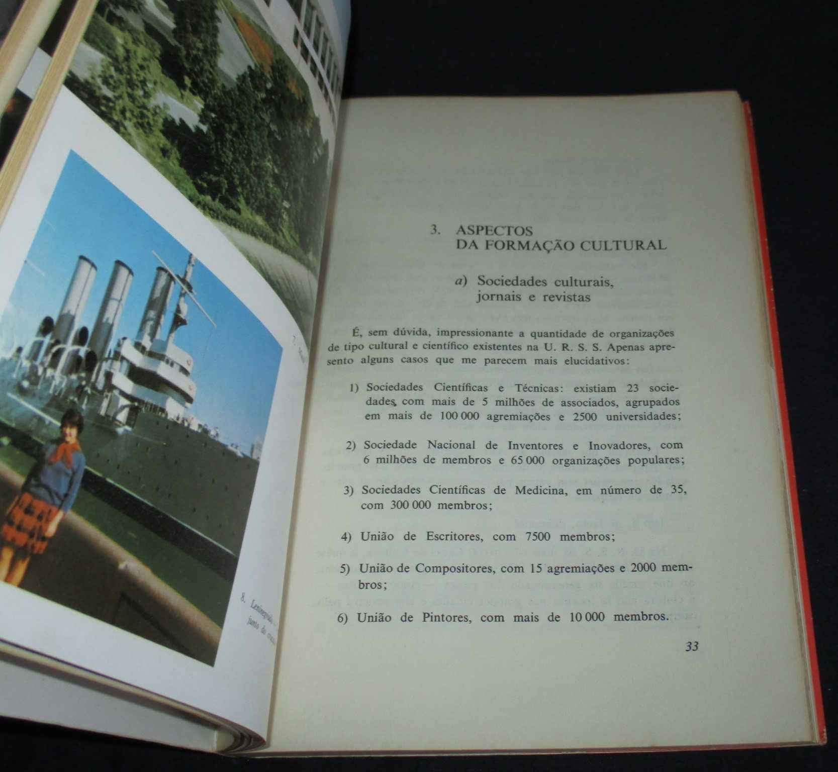 Livro URSS Um pouco do muito que vi A. Sebastião Gonçalves