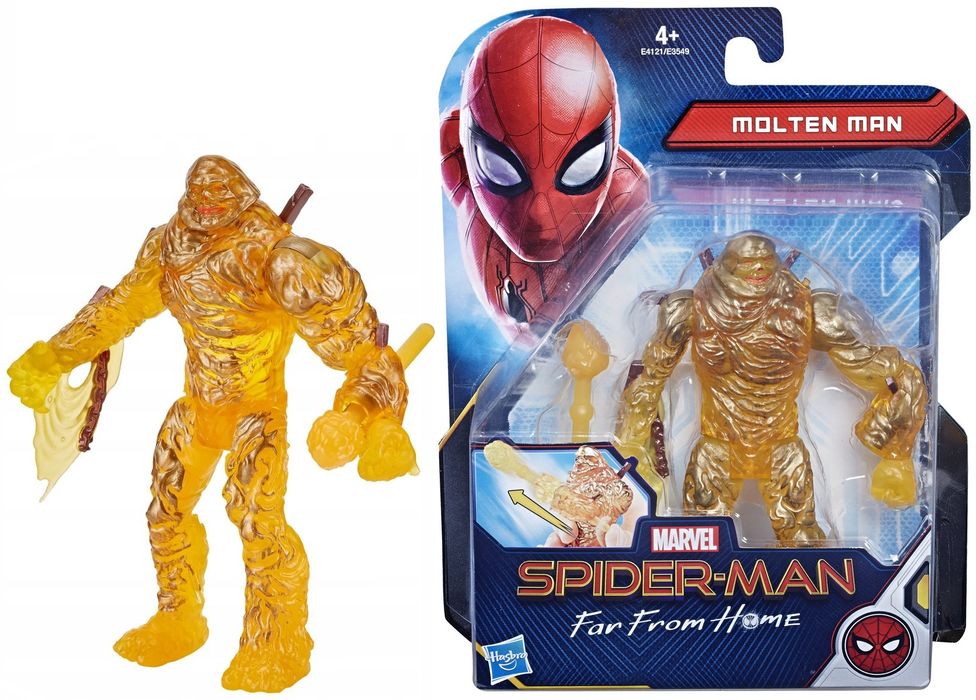 Figurka Akcji Molten Man Spiderman 14 cm