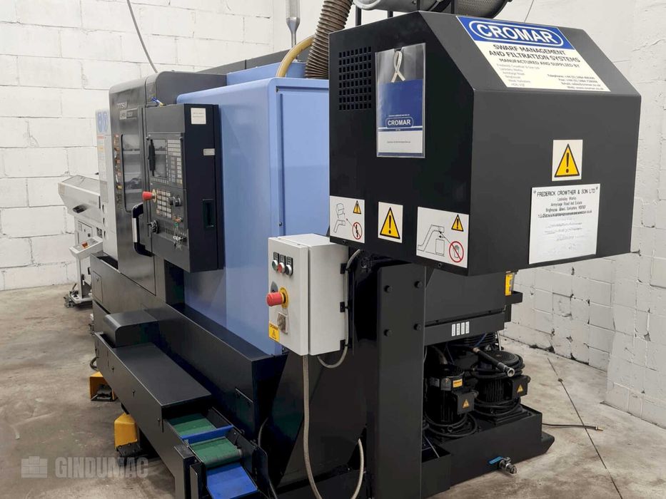 DOOSAN LYNX 220 LSYC - tokarka z podajnikiem SAMSYS SMART 65