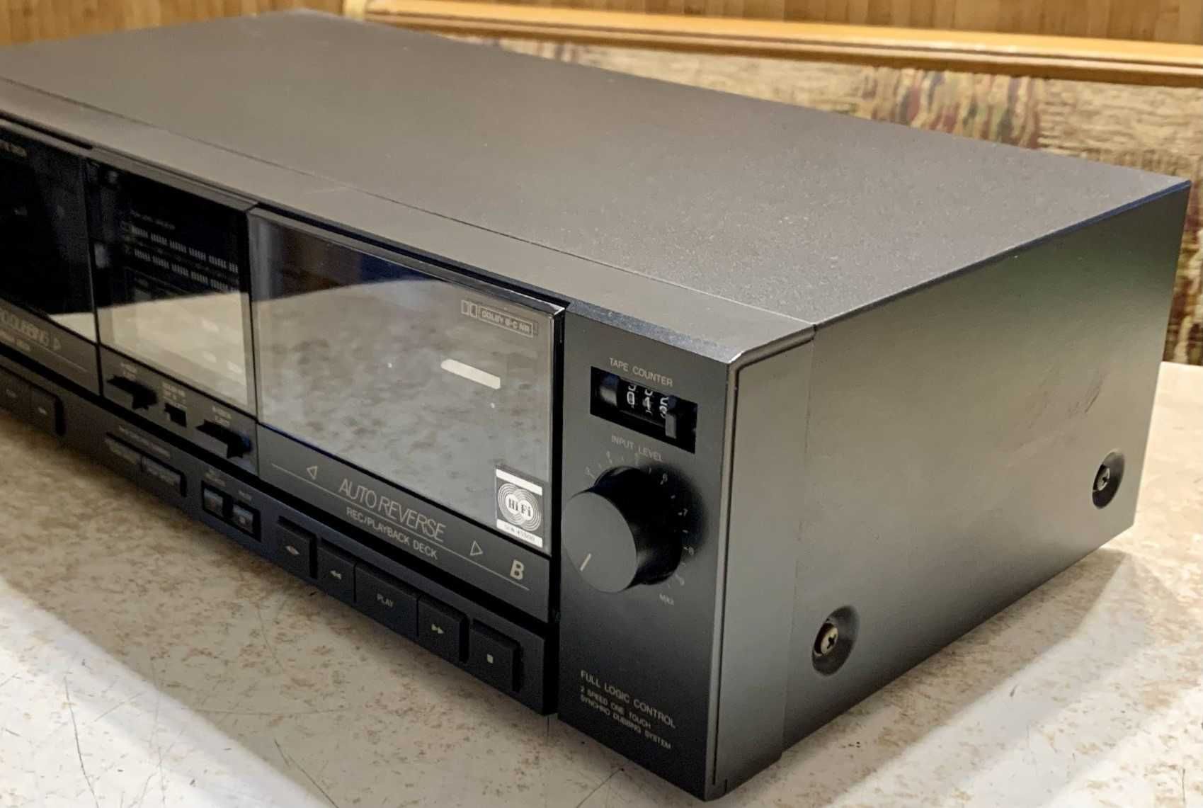 Двухкассетная дека JVC TD-W301