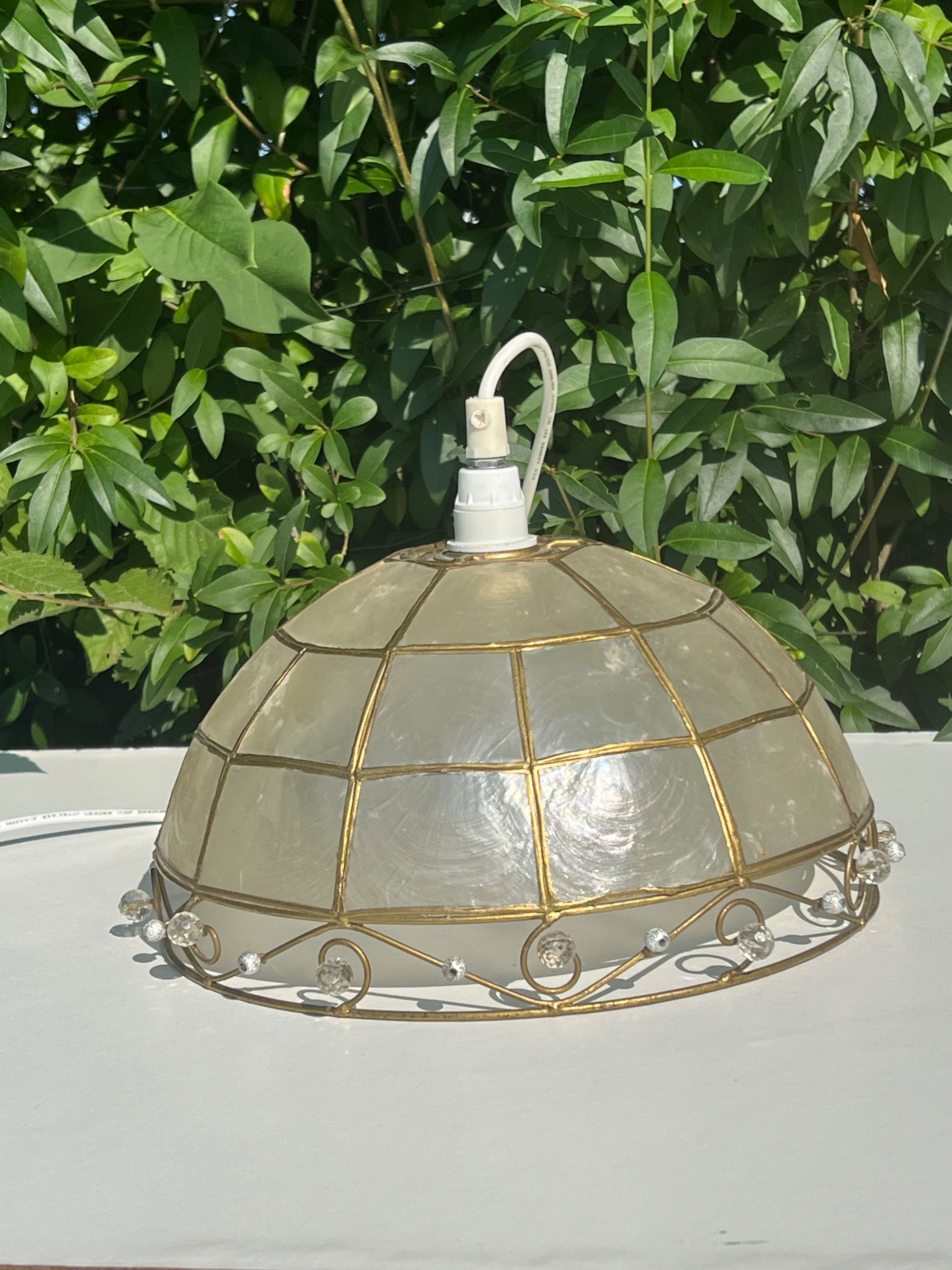 Lampa wisząca masa perłowa