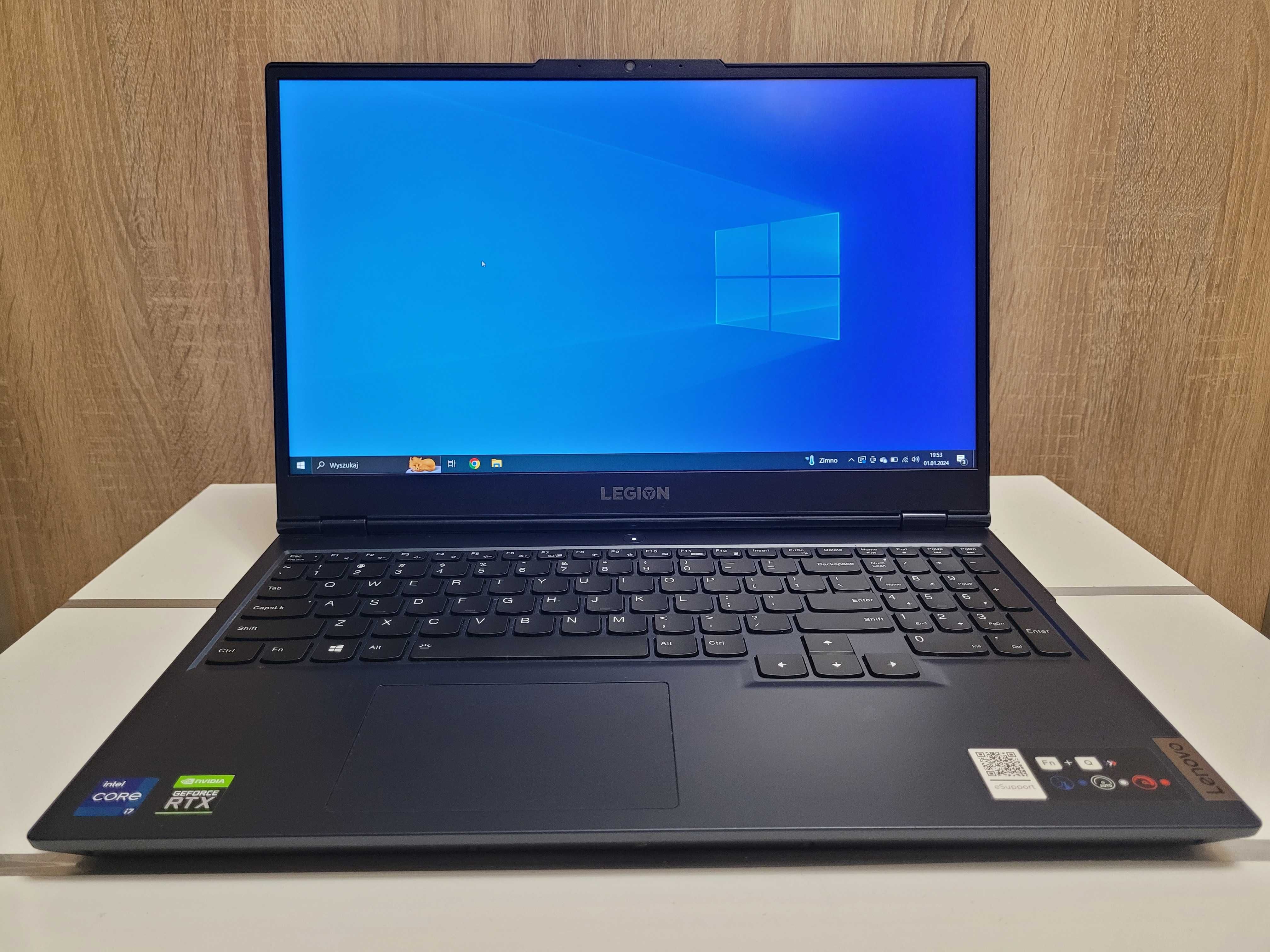 Laptop Lenovo Legion 5-15 165Hz i7-11800H/16GB/512GB/RTX3060