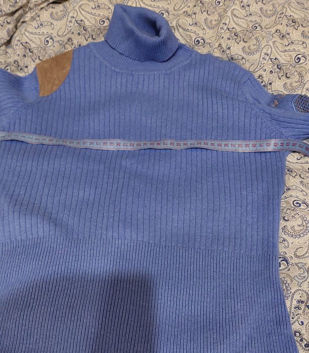 Светр гольф водолазка з бавовни та кашеміру