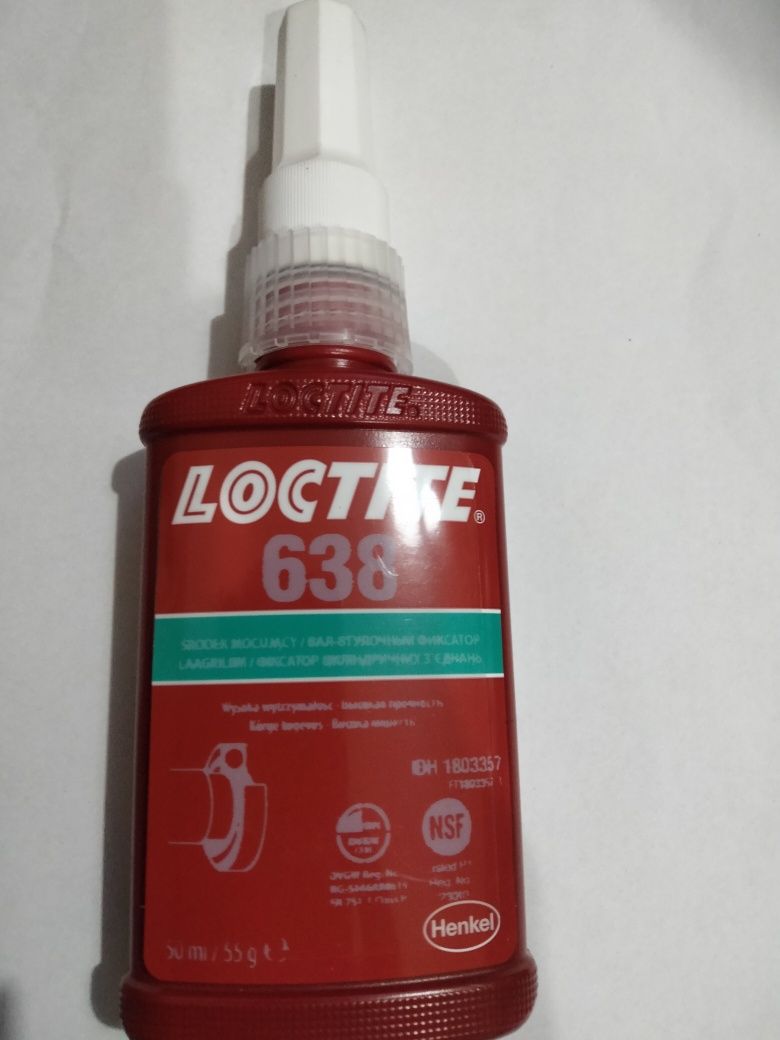 Loctite 638 środek mocujący do łożysk tulei 50ml /55g