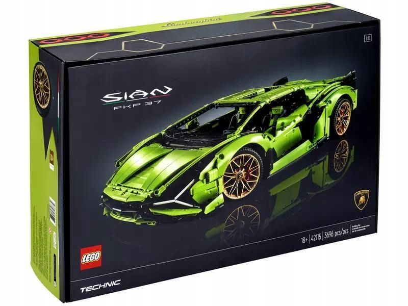 Lego Technic 42115 Lamborghini Sin Fkp 37, Lego