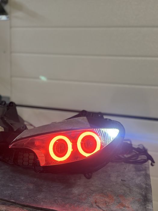 YAMAHA RGB R6 reflektor przedni lampa przednia drl led cotton