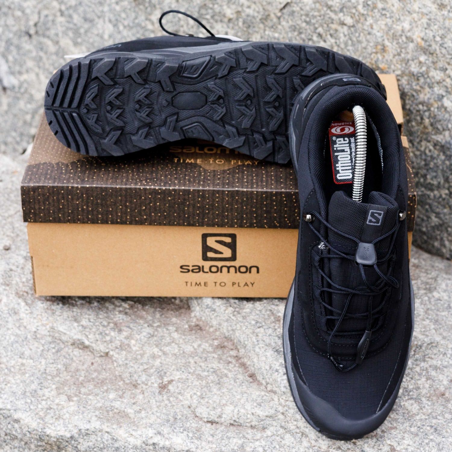 Кроссовки Salomon GTX мужские Саломон весна Merrell Gore-Tex Columbia