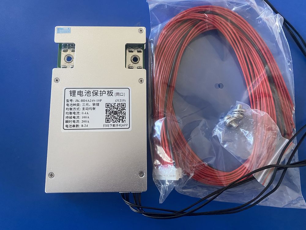 100A JK BD4A24S10P JIKONG Smart Bms 7S - 24S активний балансир смарт