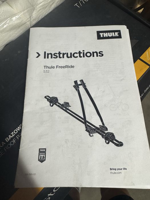 Uchwyt rowerowy na bagaznik dachowy Thule FreeRide 532