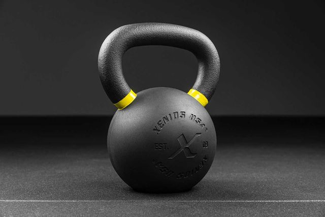 Odważnik kettlebell ogumowane Xenios USA 16 kg