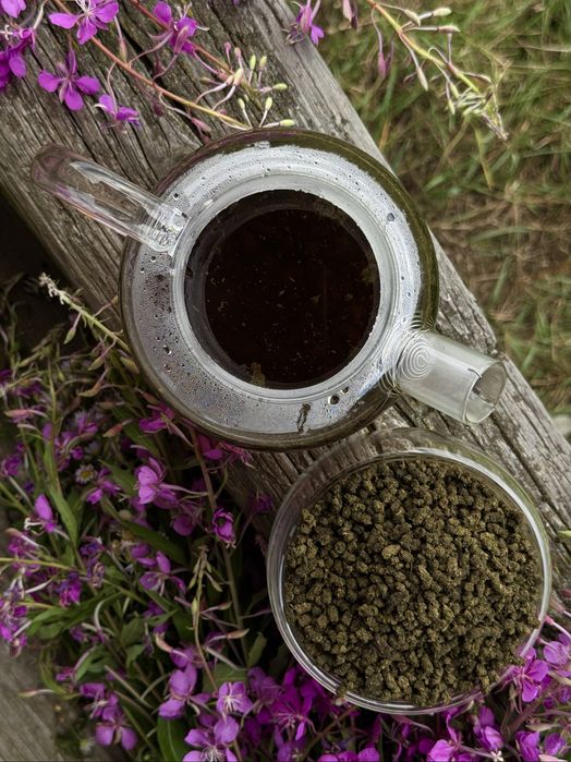 Иван Чай ферментированый.Ферментований гранульований іван чай З КАРПАТ