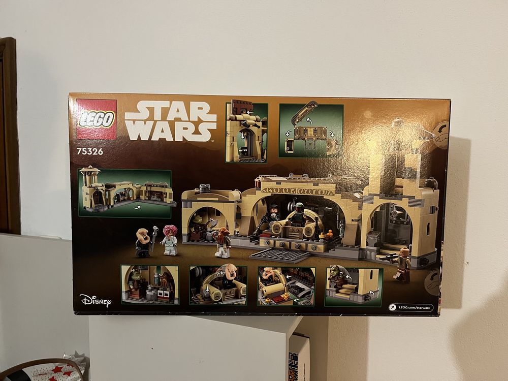 Lego 75326 Star Wars - A Sala do trono de Boba Fett