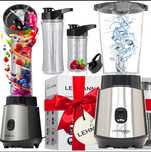 Blender kielichowy Lehmann Smoofit do Koktajli 4w1 Smoothie Bidony na