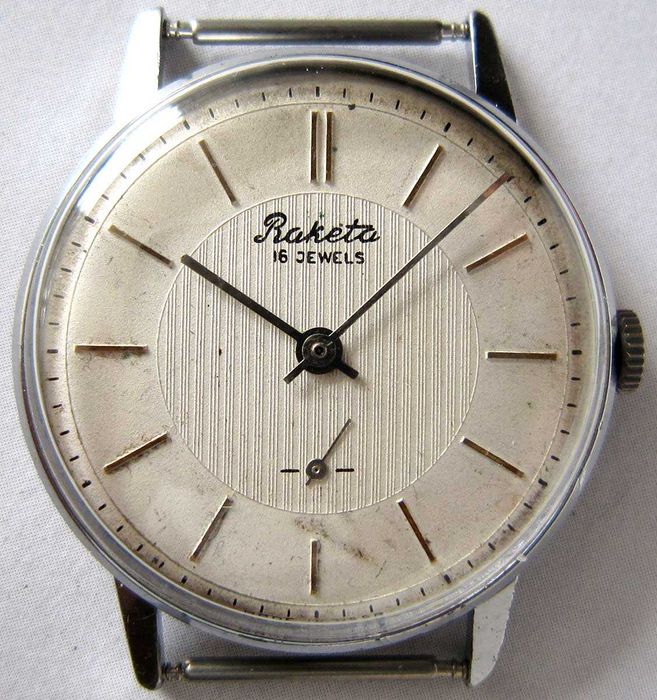 Raketa dolna sekunda biała