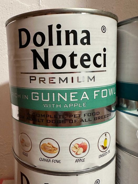 Dolina Noteci Premium mokra karma dla psa perliczka z jabłkiem 800 g