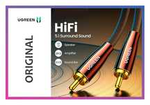 Коаксіальний аудіо кабель RCA на RCA аудио Coaxial PRO S/PDIF UGREEN