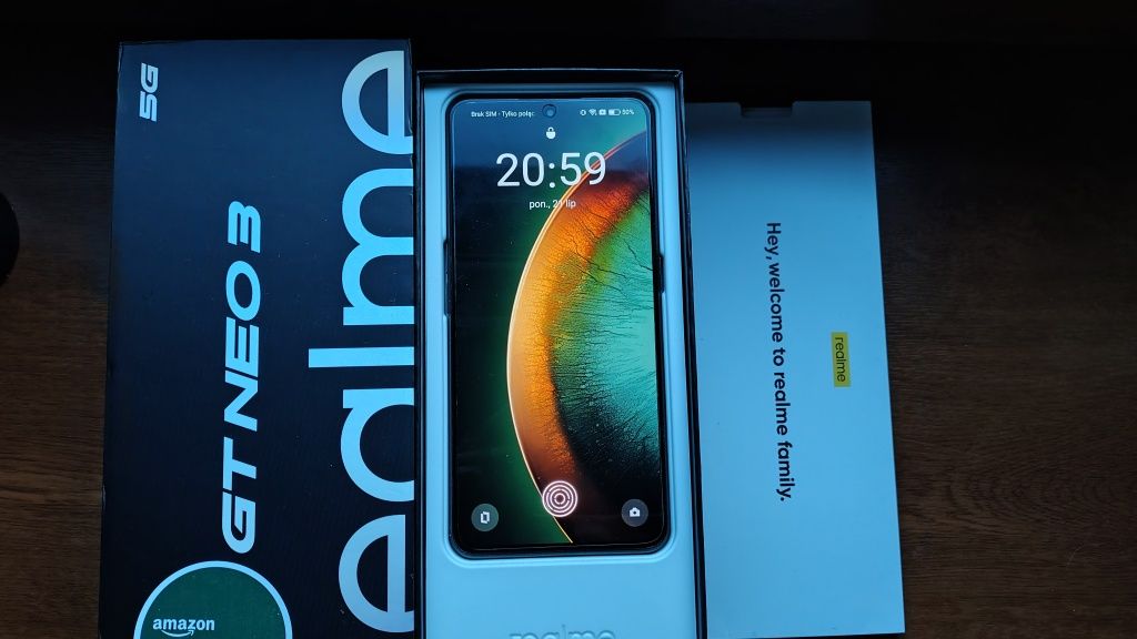 Realme GT3 neo 5000 mAh bateria