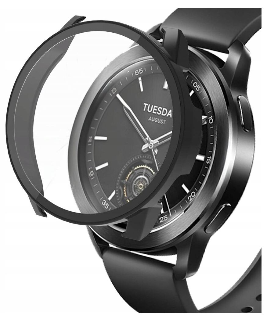 Etui z szybką 2w1 do Xiaomi Watch S3 |KOLORY DO WYBORU