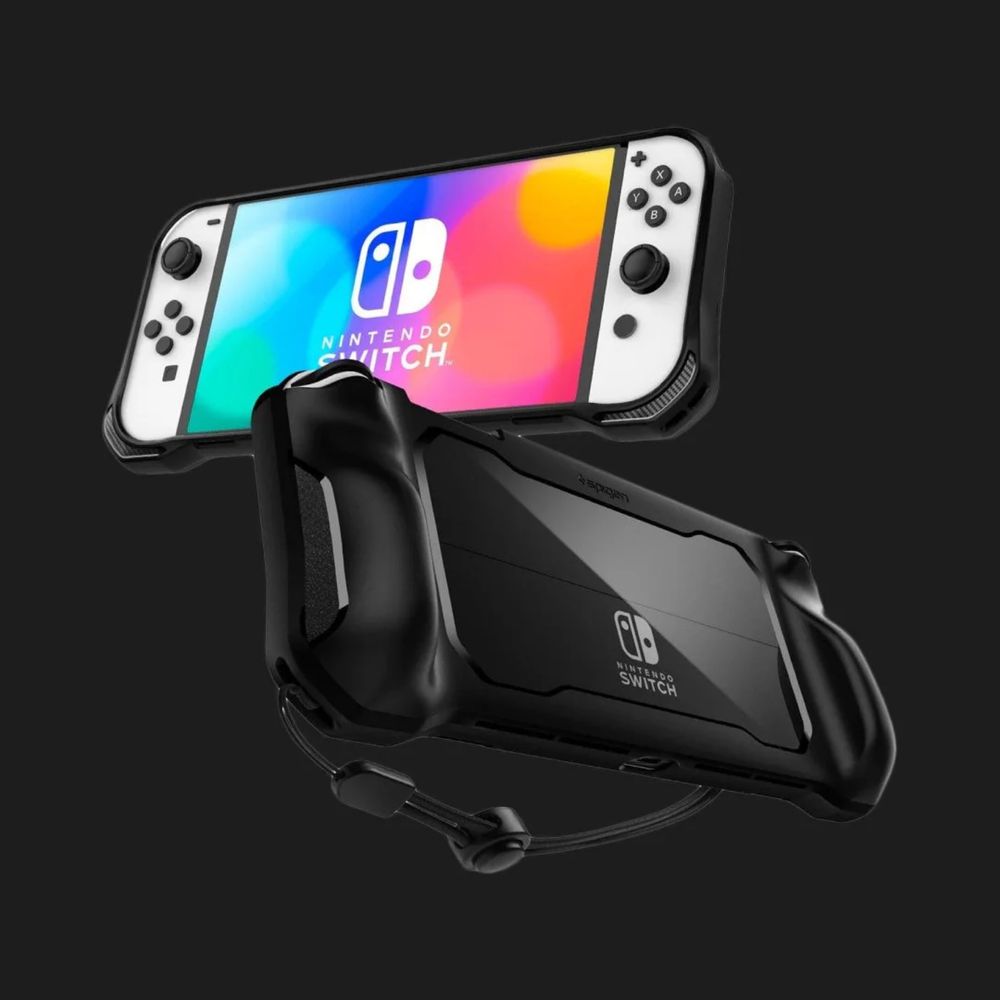 Чохол Spigen Ruged Armor для Nintendo Switch OLED.