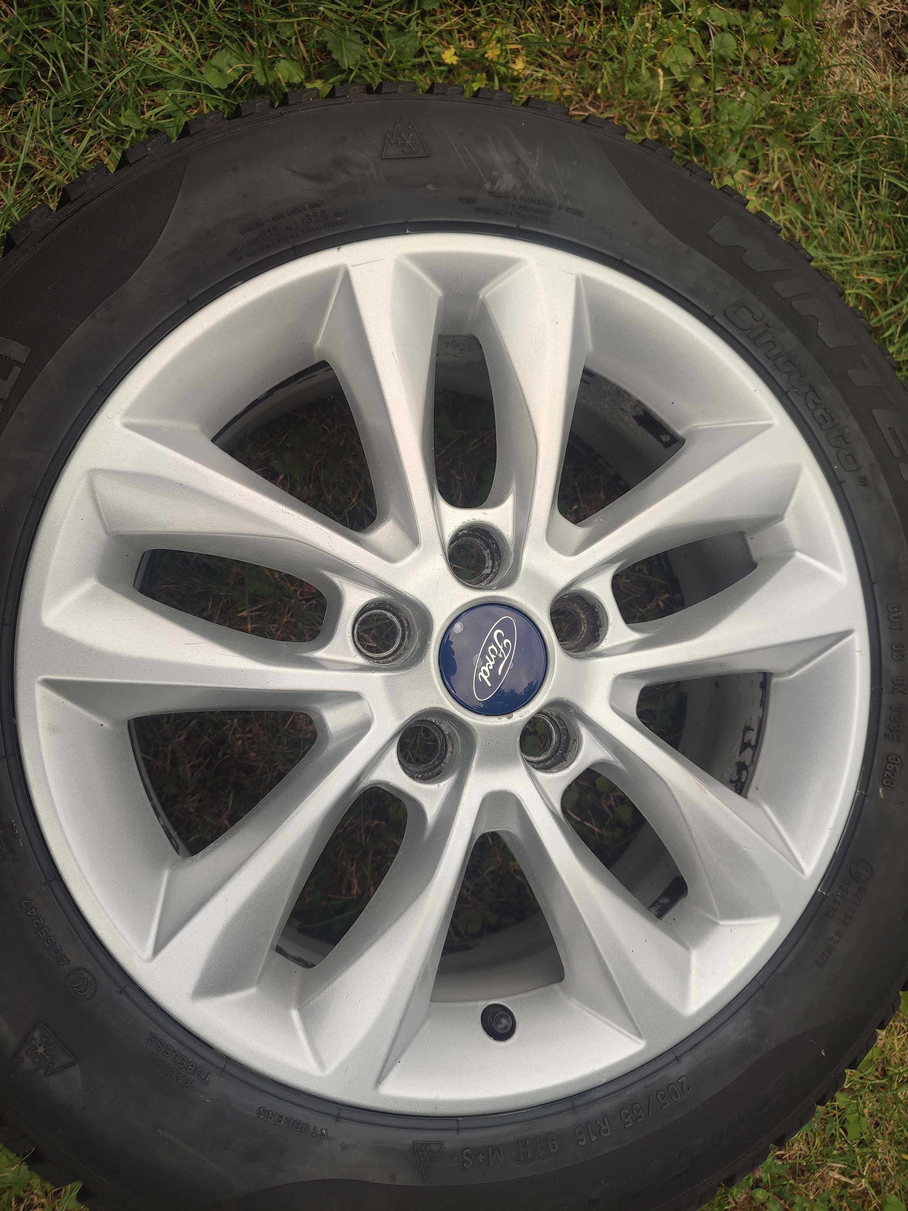 Koła zimowe Ford 16, opony Pirelli 2023r, Mondeo, Focus, C-Max, S-Max