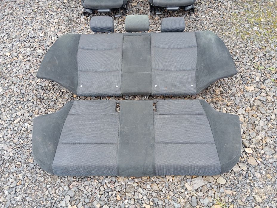 Fotele sportsitze kanapa wnętrze środek Alcantara BMW e90