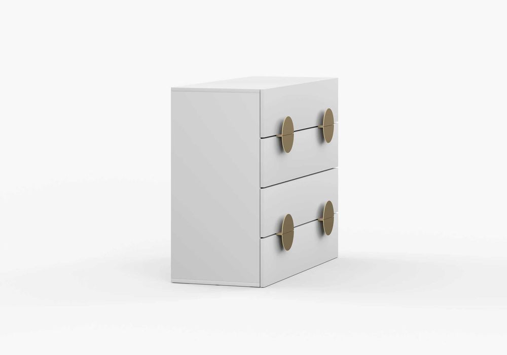 Komoda PERL BIAŁA 4S Idźczak Meble