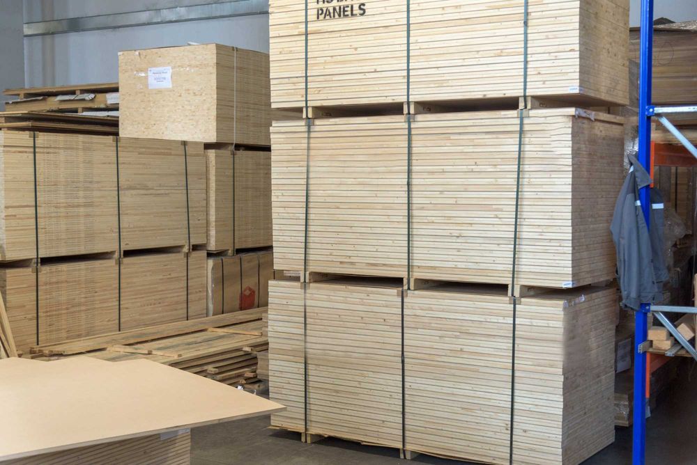 Столярна плита Дуб, Ясен, Горіх, Черешня, Сейба, HDF