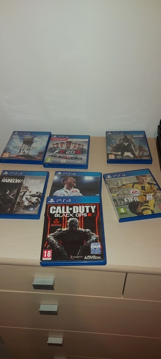 Ps4 +7 jogos sem comando