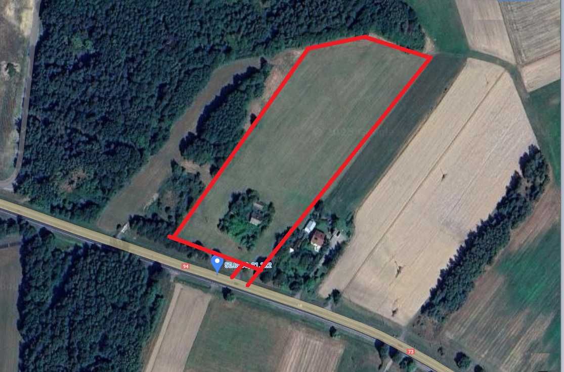 Działka rolno - budowlana, pod inwestycje Machowa, podkarpackie
