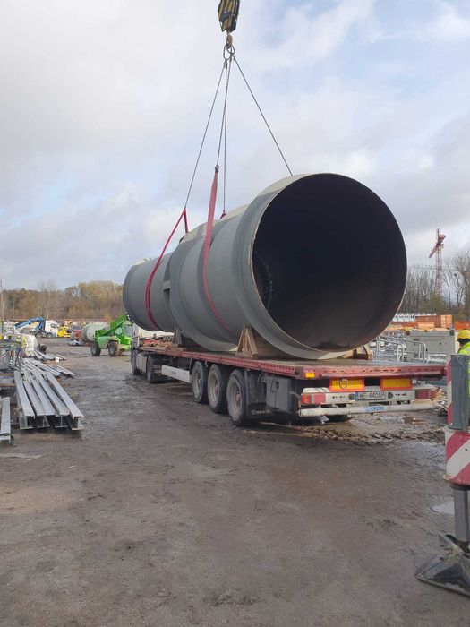 HDS Warszawa Dźwig Kontener REKLAMA Rozładunek Płońsk, Wyszogród