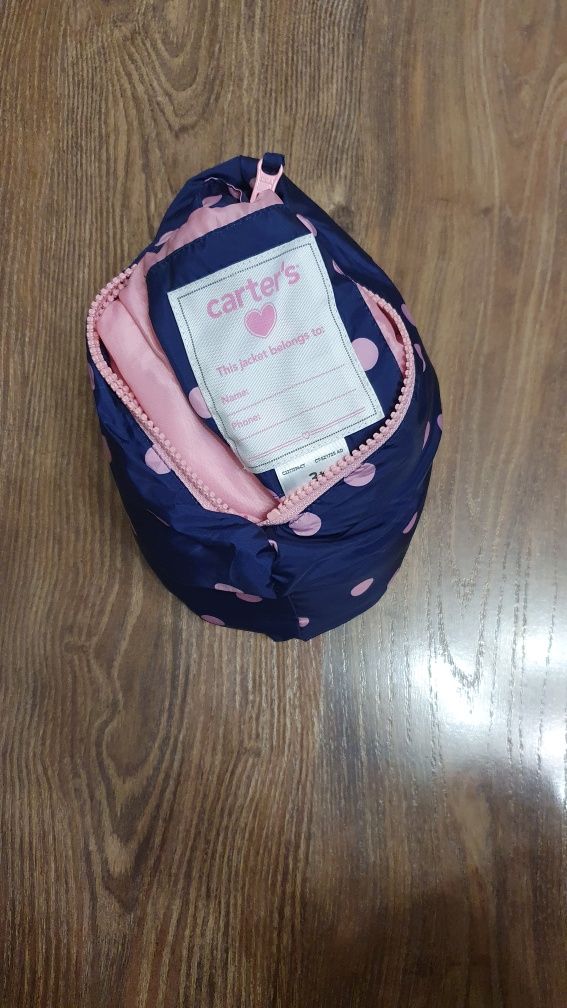 Куртка демисезонная Carters на девочку
