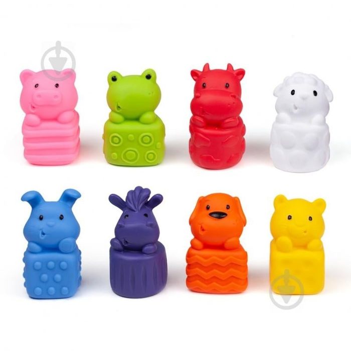 Набір іграшок для купання Fancy Baby Милі звірята (ANI8)