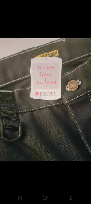 Nowe spodnie robocze Blaklader, Xl