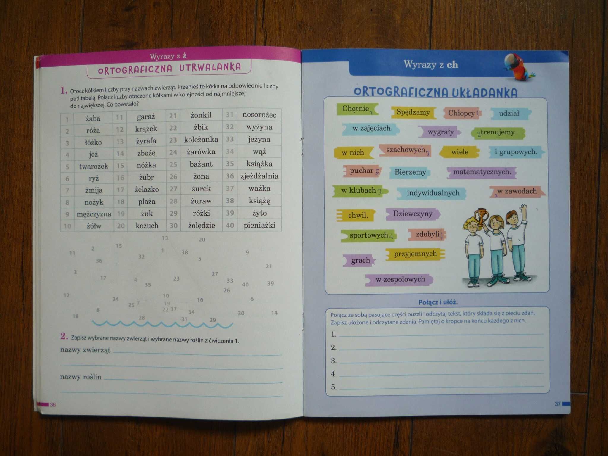 Elementarz odkrywców Potyczki ortograficzne Klasa 3 Nowa Era Jak Nowe