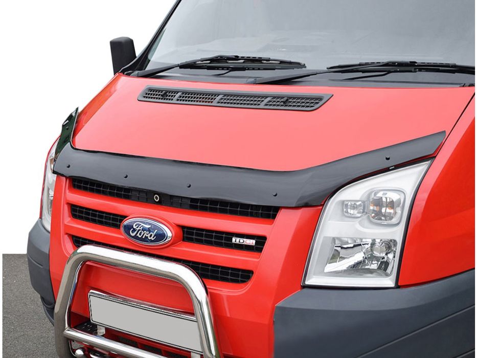 Ford Transit 2006-2014 Дефлектор капота (мухобойка) EuroCap