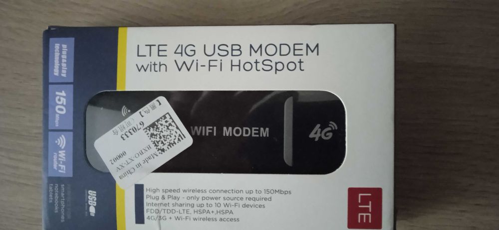 Modem , router 4G  lLTE  na karte sim