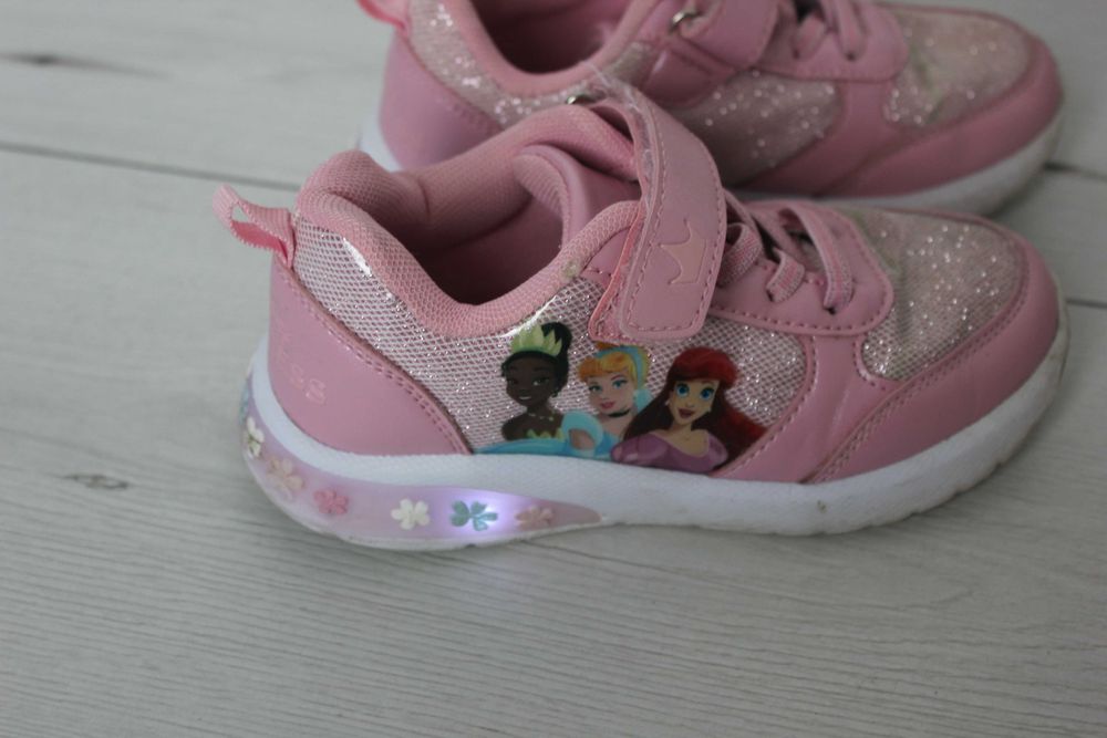 Świecące buty adidasy dziewczęce Disney księżniczki - rozm. 28