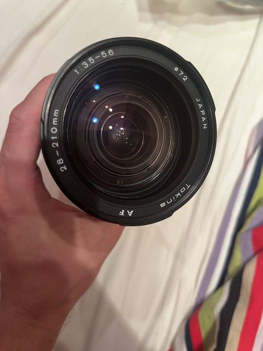 Obiektyw Minolta i Tokina Sony A-mount