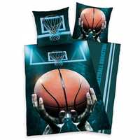 Pościel bawełniana 135x200 Koszykówka Basketball