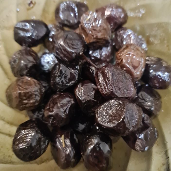 Оливки / маслини турецькі чорні в'ялені  500 г