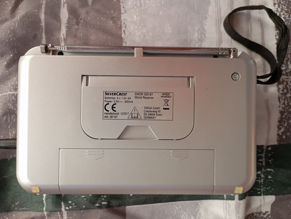 Новый цифровой радио приемник SilverCrest SWDR 500 профессиональный