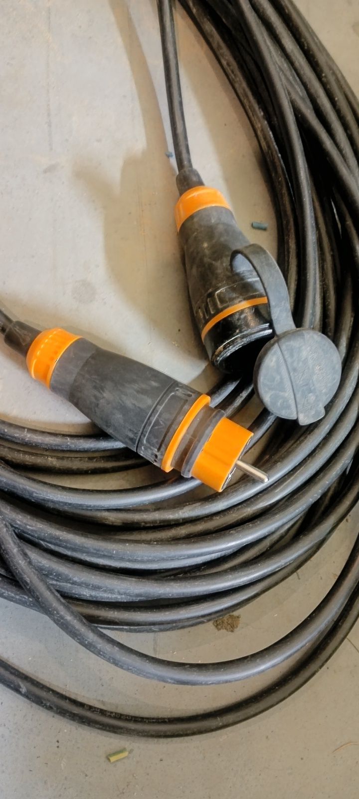 Przedłużacz, kabel budowlany linka 3x2,5mm,  25mb