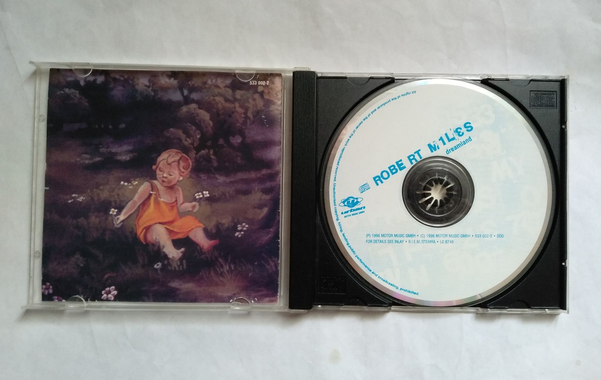 Robert Miles. Dreamland. CD диск.