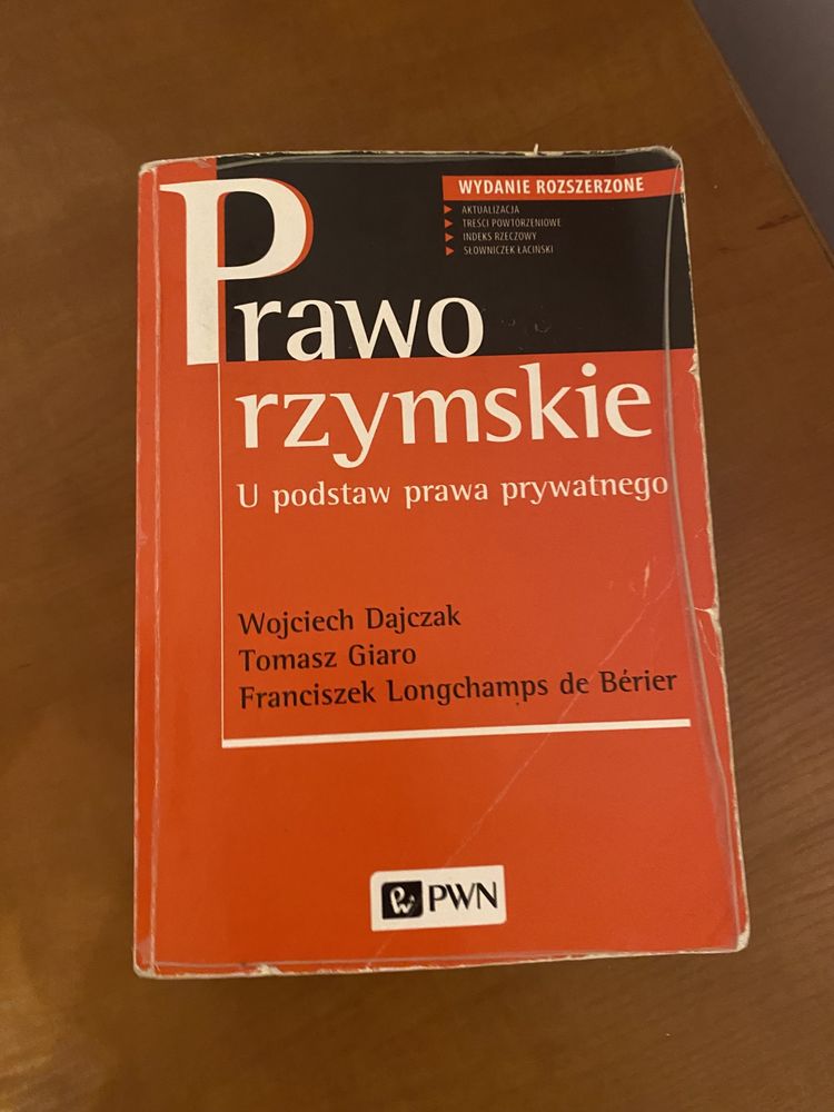 Prawo rzymskie wydanie III