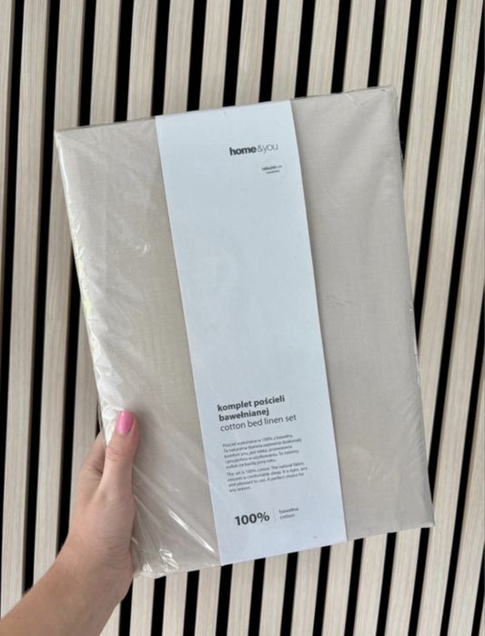 Pościel beż 160x200