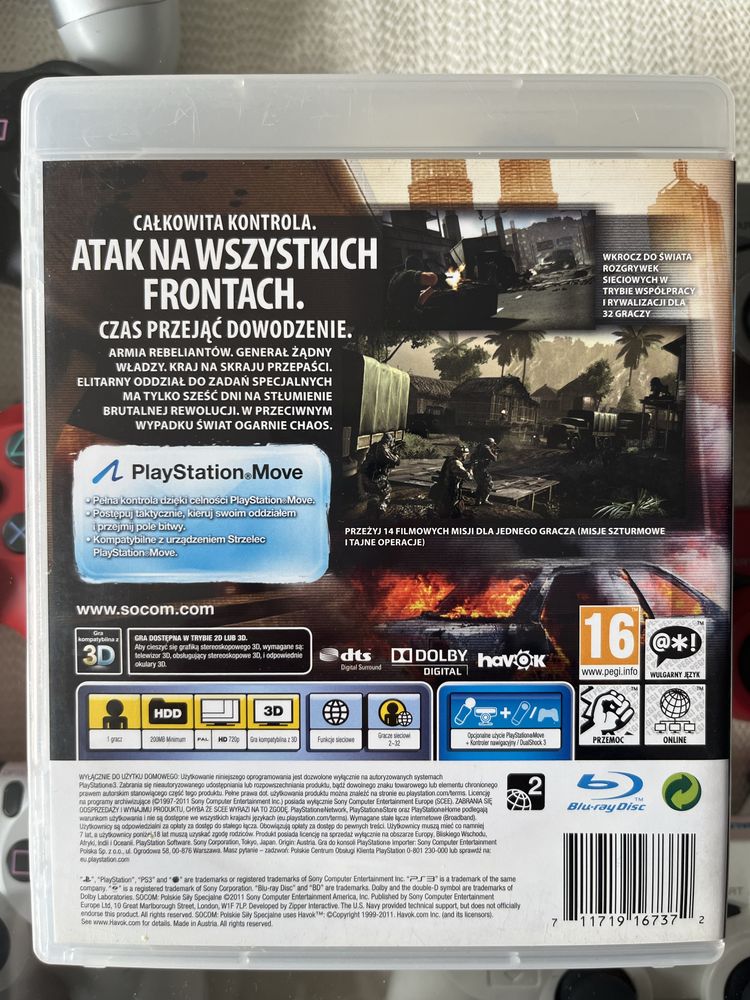 SOCOM Polskie Siły Specjalne PS3 gra PlayStation 3