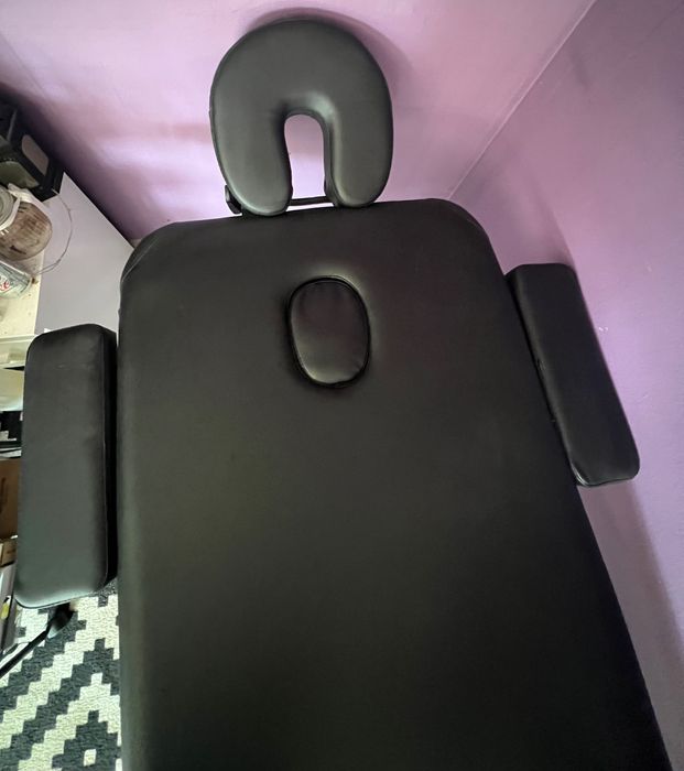 Leżanka/ stół do tatuażu/ masażu KWADRON - aluminium