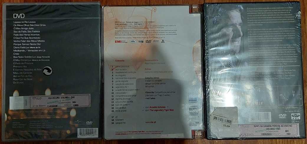 Dvds Musica Portuguesa
